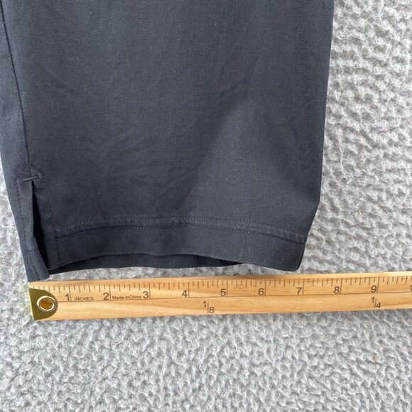 Eileen Fisher Pants Womens Extra Large Black Tapered Leg Stretch Ankle Career - Picture 10 of 11